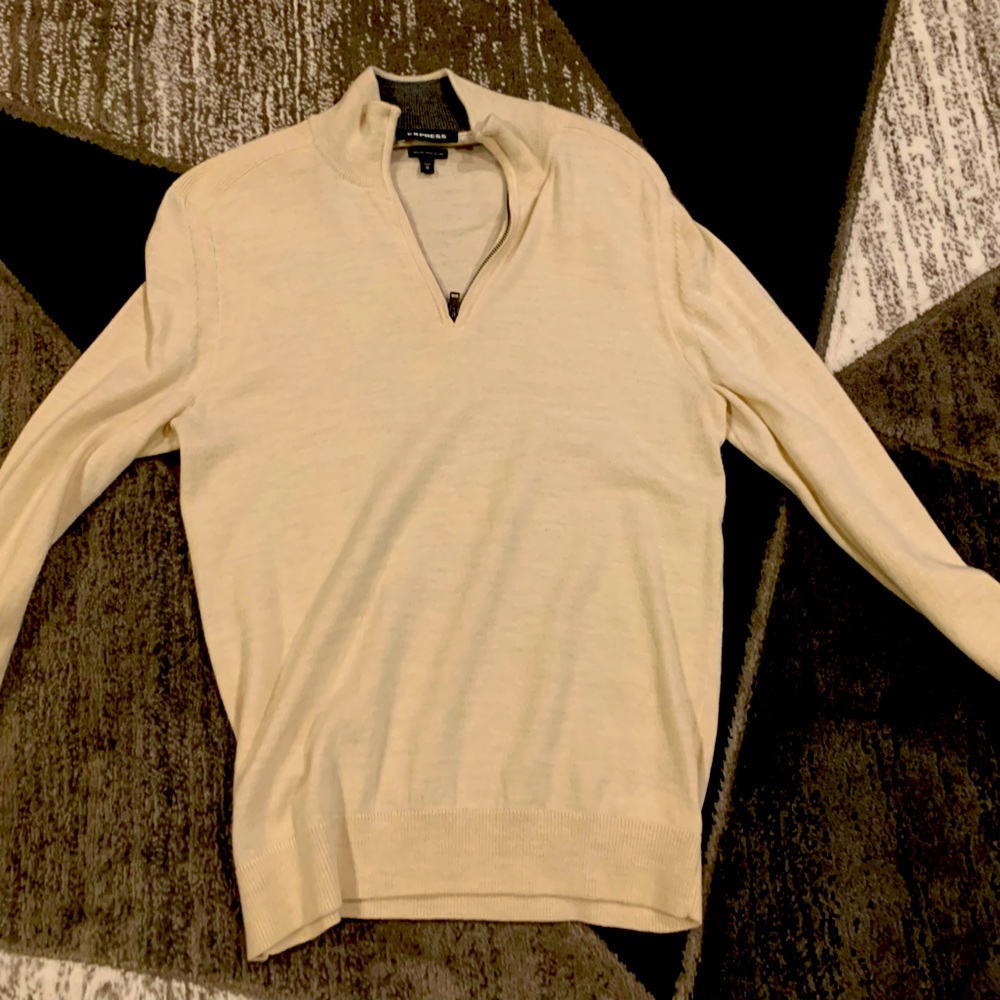 Express 1/4 zip sweater sz M